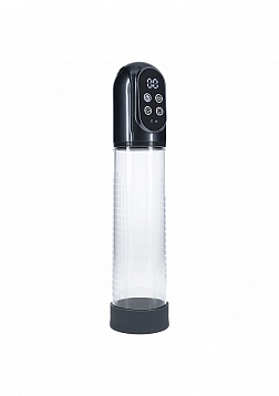 PUMPED - Engage - Automatic Pump - Masturbator - Waterproof - 6 Function - Gun Metal