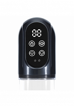 PUMPED - Engage - Automatic Pump - Masturbator - Waterproof - 6 Function - Gun Metal