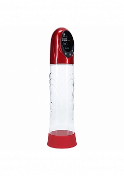 PUMPED -  CyberPulse - Automatic - Waterproof - 13 Function- Metallic Red