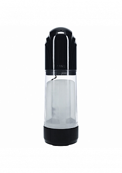 PUMPED - TechnoThrust - Automatic Masturbator - Waterproof - 10 Function - Black