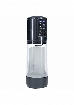 PUMPED - UltraLift - Automatic Masturbator - Waterproof - 10 Function - Gun Metal