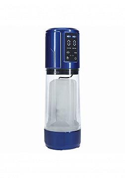 PUMPED - UltraLift - Automatic Masturbator - Waterproof - 10 Function - Metallic Blue