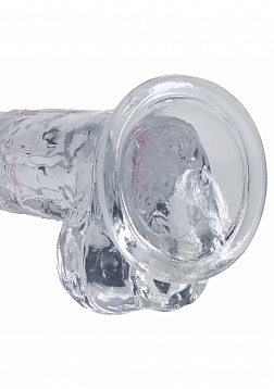 RealRock - Wireless Rechargeable - Remote Control - LED - Vibrating - Regular Straight with Balls 8\