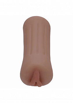 Xkin - Pinup - Lulu Liplust  - TPE Small Masturbator - 127g - Brown