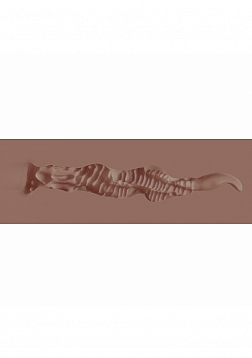 Xkin - Pinup - Lulu Liplust  - TPE Small Masturbator - 127g - Brown