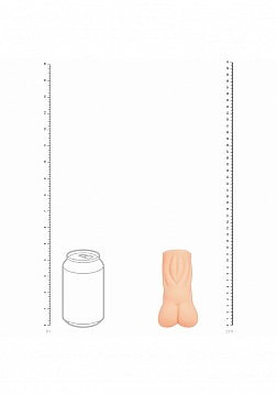 Xkin - Career Girls - Tiffany Throatcheck - TPE Small Masturbator - 130g - Flesh