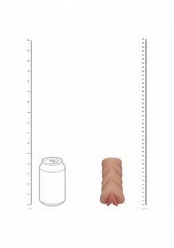 Xkin - Secret Affairs - Celeste - TPE Medium Masturbator - 199g - Tan