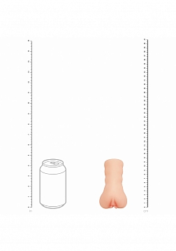 Xkin - Pinup - Misty Muffburner - TPE Medium Masturbator - 204g - Flesh