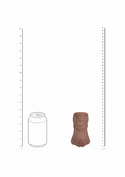 Xkin - Career Girls - Paige Spreadmore - TPE Medium Masturbator - 244g - Brown