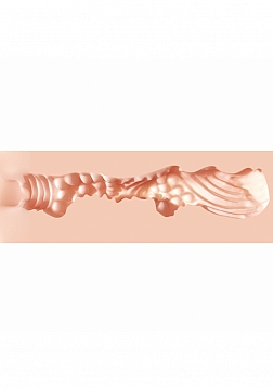 Xkin -  RAW - Soft Entry  - TPE Medium Masturbator - 276g - Flesh