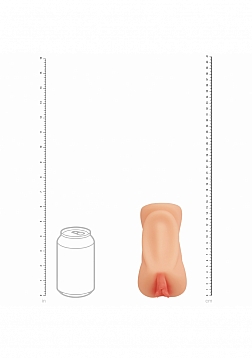 Xkin - Pinup - Lexi Lockerload - TPE Large Masturbator - 307g - Flesh