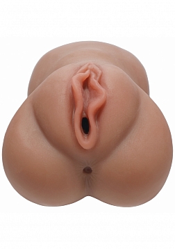 Xkin - RAW - Velvet Vice - TPE Large Masturbator - 335g - Brown