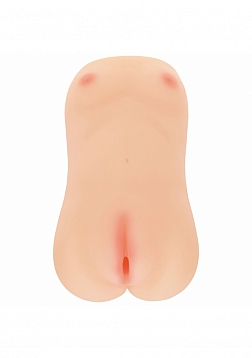 Xkin - RAW - Slitline - TPE Large Masturbator - 415g - Flesh