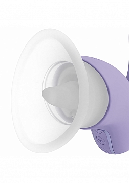 VIVE - Callalily - Rechargeable Triple Motor - Ergonomic G-Spot tap, Vulva - Breast Suction & Tongue
