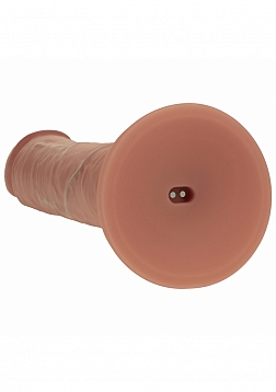 Realrock - Dual Layered - Silicone - Realistic Vibrating Thrusting Dildo with Suction Cup 7\
