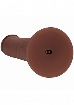 Realrock - Dual Layered - Silicone - Realistic Vibrating Thrusting Dildo with Suction Cup 8\