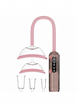 PUMPED - Automatic Rechargeable Vagina, Breast and Nipple Pump - Rose Gold