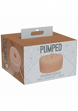 PUMPED - Vagina Pump Sleeve - 142 gr - Flesh