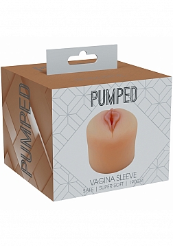 PUMPED - Vagina Pump Sleeve - 190 gr - Flesh
