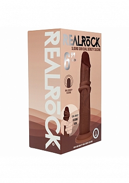 Realrock - Dual Layered - Silicone - Realistic Sliding Skin Dildo 6\