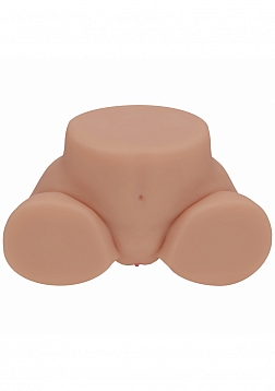 Xkin - Lux Arden - Dual Entry - TPE Bodyforms Masturbator - 7.7 lbs - Tan