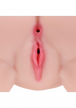 Xkin - Vera Dawn - Dual Entry - TPE Bodyforms Masturbator - 14.1 lbs - Flesh