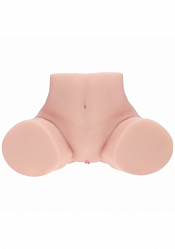 Xkin - Vera Dawn - Dual Entry - TPE Bodyforms Masturbator - 14.1 lbs - Flesh