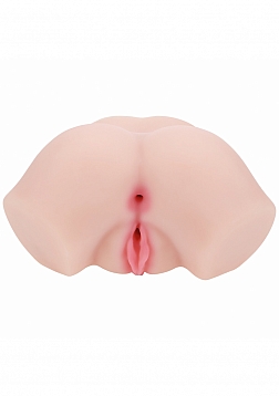 Xkin - Aria Summers - Dual Entry - TPE Bodyforms Masturbator - 3.5 lbs - Flesh
