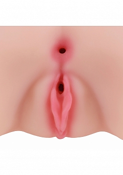 Xkin - Aria Summers - Dual Entry - TPE Bodyforms Masturbator - 3.5 lbs - Flesh
