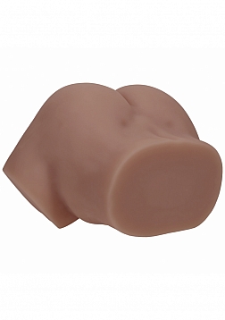 Xkin - Layla Love - Dual Entry - TPE Bodyforms Masturbator - 7.7 lbs - Brown