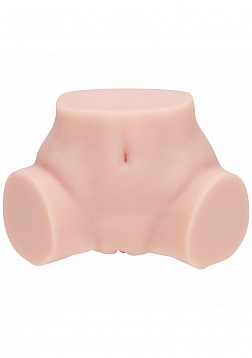 Xkin - Ivy Lane - Dual Entry - TPE Bodyforms Masturbator - 7.7 lbs - Flesh