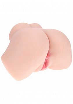 Xkin - Bree Knox - Dual Entry - TPE Bodyforms Masturbator - 9.3 lbs - Flesh