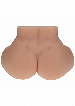 Xkin - Valentina Vellure - Dual Entry - TPE Bodyforms Masturbator - 9.3 lbs - TAN