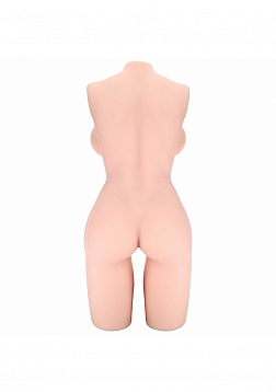 Xkin - Lyla Rose - Dual Entry - Posable - TPE Bodyforms Masturbator - 46.3 lbs - Flesh