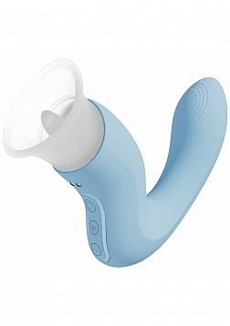 VIVE - Callalily - Rechargeable Triple Motor - Ergonomic G-Spot tap, Vulva - Breast Suction & Tongue
