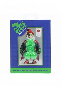 SLI - Super Steve - Keychain - Green