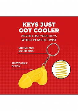 SLI - Super Dicky - Keychain - Yellow