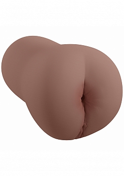 XKIN - Amara Cerene - Female Ass Masturbator + Rechargeable Vibration + Suction + Voice - 1.90 Lbs -