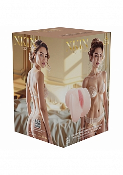 XKIN - Lana Selene - Vagina Masturbator + Rechargeable Vibration + Suction + Voice - 1.90 Lbs - Vani