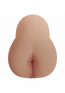 XKIN - Ciela Amora - Female Ass Masturbator + Rechargeable Vibration + Suction + Voice - 2.50 Lbs - 