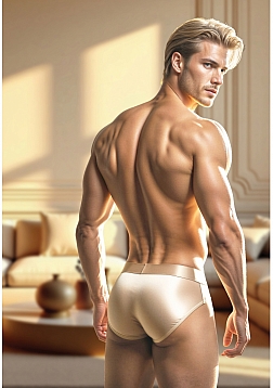 XKIN - Brock Bennett - Male Ass Masturbator + Rechargeable Vibration + Suction + Voice - 2.50 Lbs - 