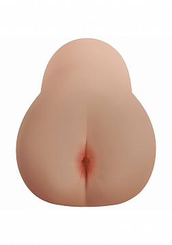 XKIN - Leo Veiron - Male Ass Masturbator + Rechargeable Vibration + Suction + Voice - 2.50 Lbs - Tan