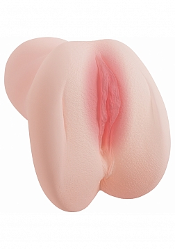 XKIN - Lucia Fleur - Vagina Masturbator + Rechargeable Vibration + Suction + Voice - 2.50 Lbs - Vani