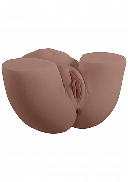 XKIN - Body-Forms - Amber Allure - Rechargeable Thrusting + Vibrating Masturbator - 17.60 Lbs - Brow