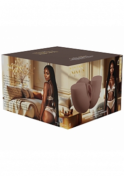 XKIN - Body-Forms - Amber Allure - Rechargeable Thrusting + Vibrating Masturbator - 17.60 Lbs - Brow