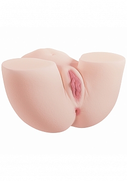 XKIN - Body-Forms - Isla Aurea - Rechargeable Thrusting + Vibrating Masturbator - 17.60 Lbs - Vanill