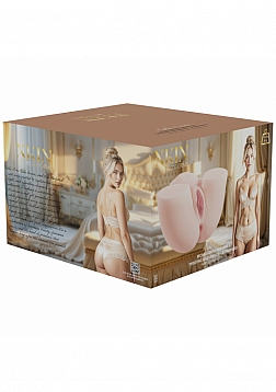 XKIN - Body-Forms - Isla Aurea - Rechargeable Thrusting + Vibrating Masturbator - 17.60 Lbs - Vanill