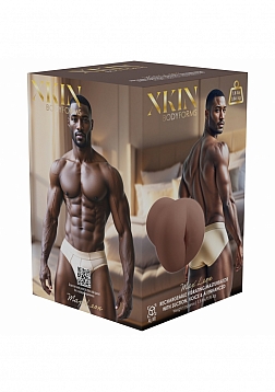 XKIN - Body-Forms - Max Leon - Male Ass - Rechargeable + Vibration + Suction + Voice Masturbator - 1