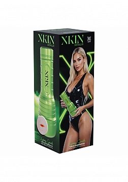 XKIN - Lipsy Jade - Female Mouth Torch Masturbator - Metallic Green - 570g - Vanilla