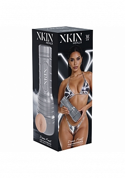XKIN - Dana Frost - Vagina Torch Masturbator - Silver - 570g - Tan